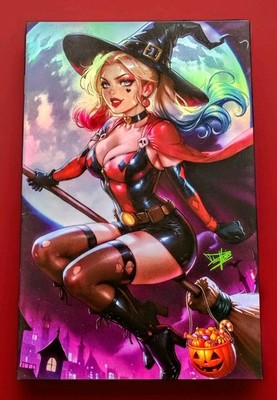 Artist Alley Multiverse Saga Harley Quinn Homage Halloween Witch FOIL Variant 