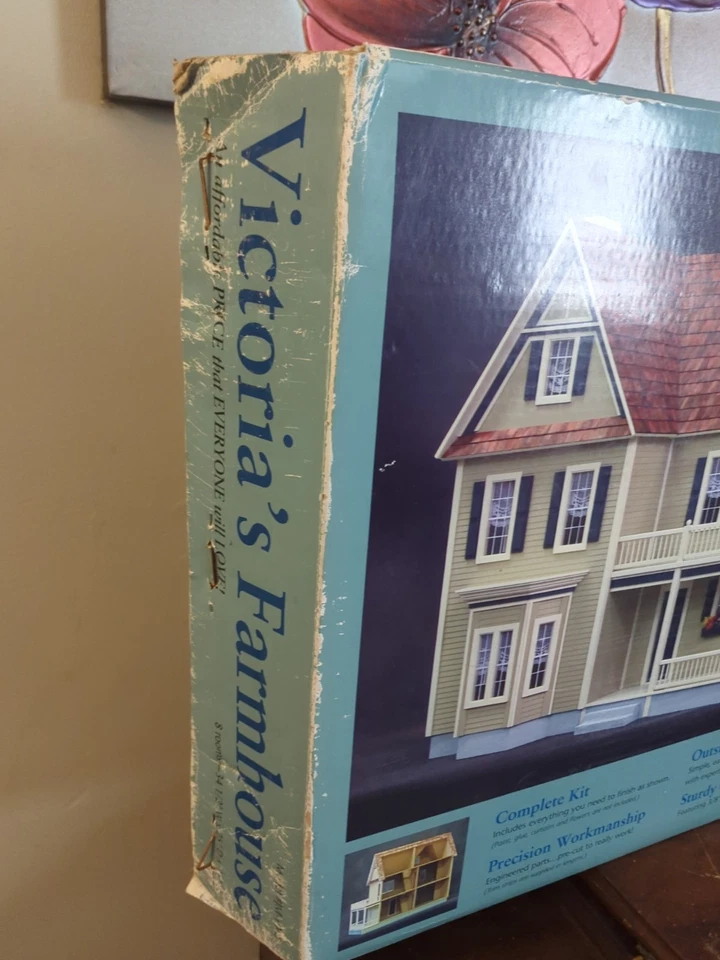 Dollhouse Kit “Victoria’s FarmHouse” by Real Good Toys NIB Doll House - Image 2 of 4