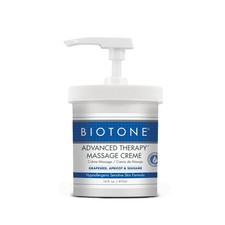 Massage Creme Hypoallergenic Fragrance Free Advanced Therapy BIOTONE Ideal Glide