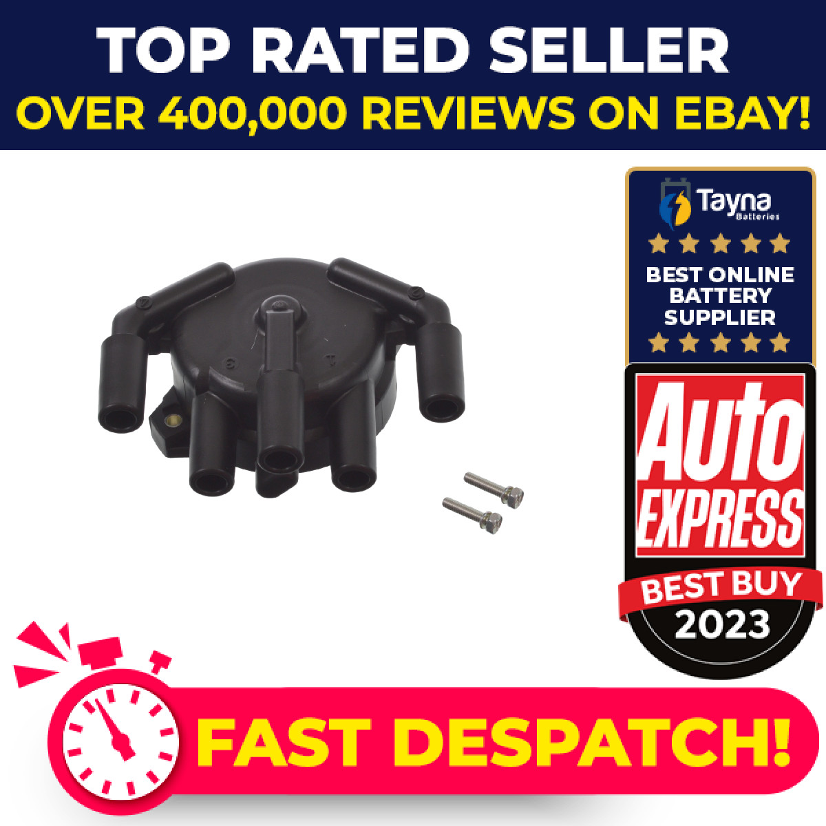 Distributor Cap ADC414220 Blue Print MD618980 Genuine Top Quality Guaranteed New