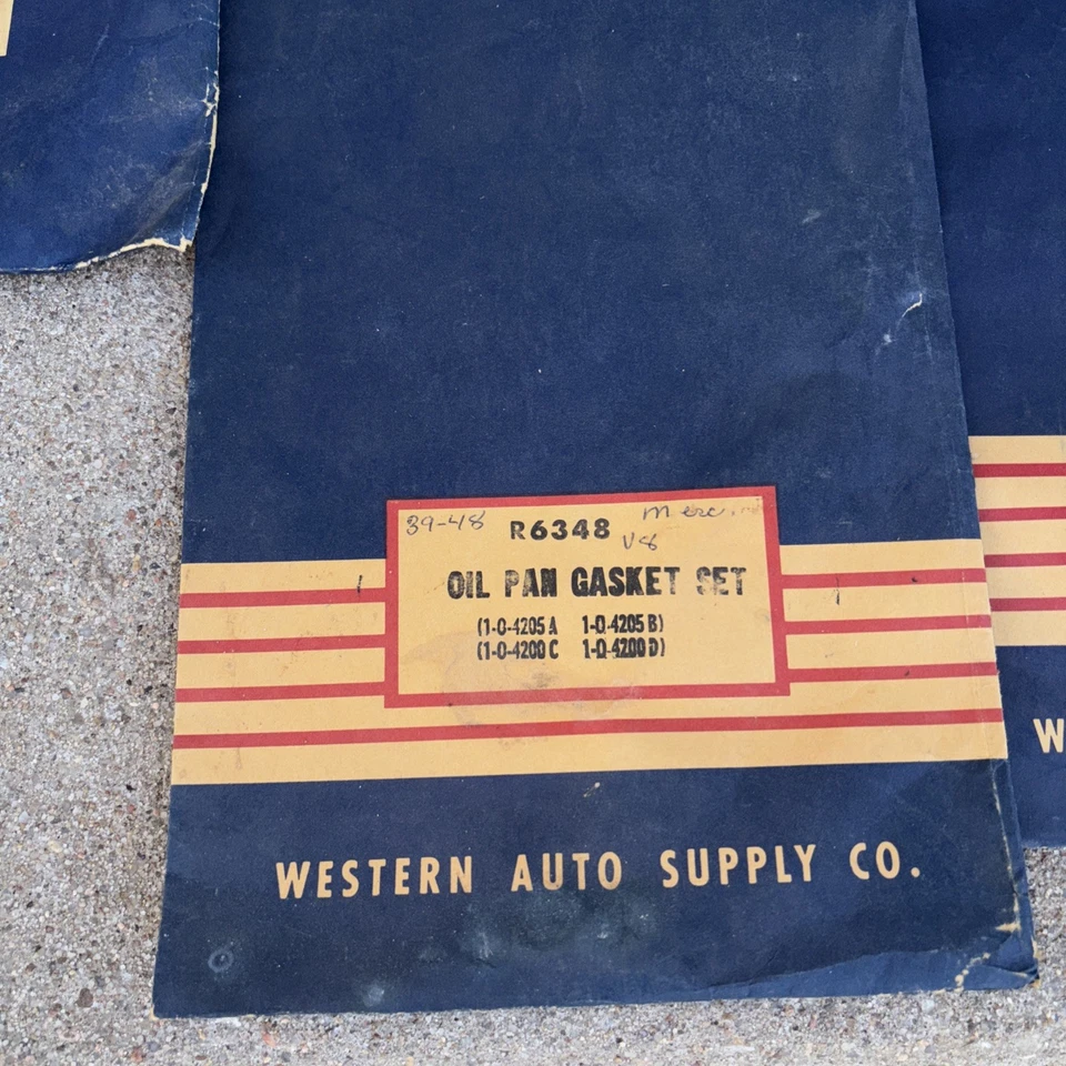 ENORME LOTE DE 13 VINTAGE! FORD/WIZARD-Juntas-Dodge-Ford-ADMISIÓN COLECTOR, ¡Y MÁS! Foto 4 de 4