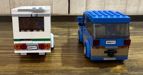 Lego 60117 City:  Van & Caravan 60117 Retired E