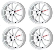 Work Emotion Zr10 Wheels 18x7.5j47 5x100 Azurewhiteazw Set Of 4