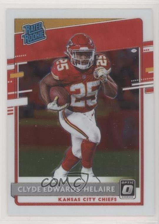 2020 Panini Donruss Optic Rated Rookies Clyde Edwards-Helaire Rookie RC 0d1a