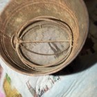 Vintage Whyet Tin Flour Sifter W/ Turn Handle Rustic Farm Decor — photo 3