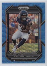 2022 Panini Prizm Blue Wave Prizm 47/199 David Montgomery #48 0u2j