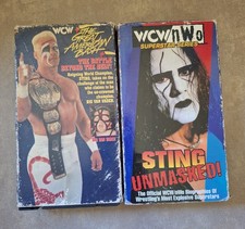 1992 WCW Great American Bash The Battle Beyond the Belt VHS Sting Unmasked VHS