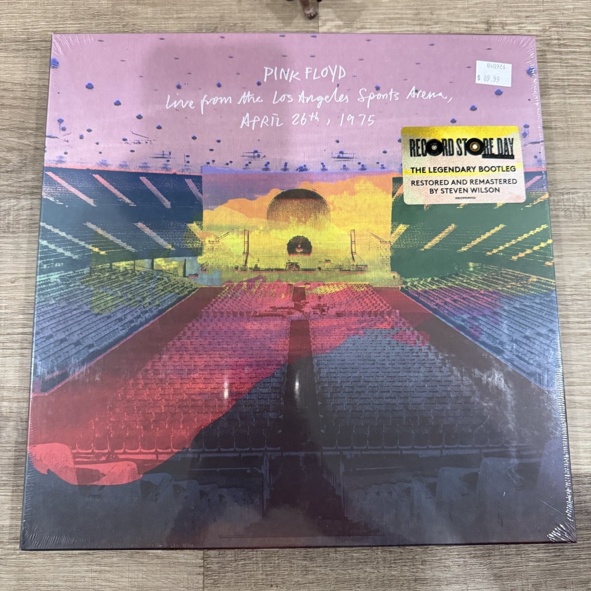 Pink Floyd Live From the Los Angeles Sports Arena 1975 Vinyl 4LP