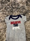 Boys Nike bodysuit size 0-6 months short sleeve multicolor  — photo 2