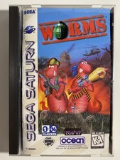 Worms Sega Saturn Complete CIB - Tested !READ!