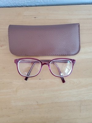 Parade 1583 Purple Eyeglass Frames 52-18-13 Fames Only With Case READ