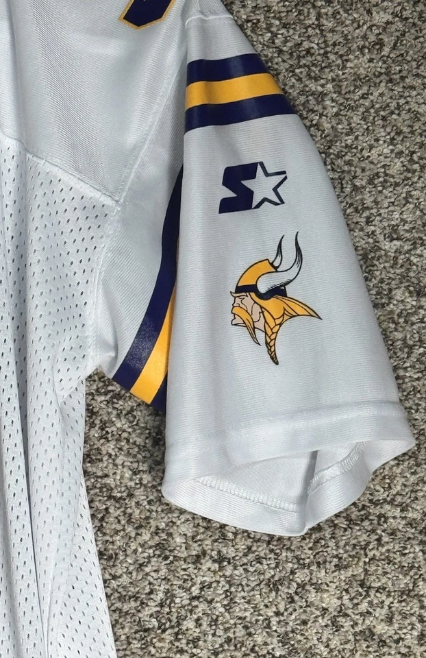 Винтажная футболка для начинающих 90-х NFL Minnesota Vikings John Randle No93 молодежная L/Adult XS/S - Изображение 4 из 4