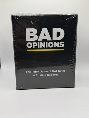 BAD OPINIONS - The Family Party Game of Hot Takes & Sizzling Debates Brandneu