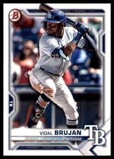 Vidal Brujan 2021 Bowman #BP-19 Rays MLB READ FREE SHIPPING AutographDen