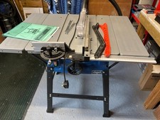 Sheppach H100S Table Saw 2000 Watt, Near mint, hardly used with Box and Manual.