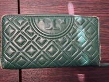 Tory Burch Fleming Zip Continental Quited wallet