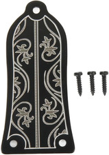 Vintage Tope Metal Guitar Truss Rod Cover Plate Fit Les Paul SG ES