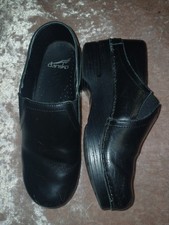 Dansko Professional Clog Shoe for Women, Size 38 - Black Cabrio