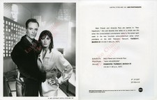 MAX HEADROOM Press Photo 7X9 Matt Frewer AMANDA PAYS the flash EUREKA psi factor