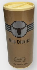Avon Wild Country Talc Powder - 2.65 oz, VINTAGE NEW OLD STOCK NOS