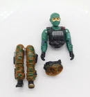 G.I. JOE Beach Head V1 action figure HASBRO released 1986 **Damaged**