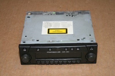 Porsche Becker OEM CDR 220 CDR220 CD Compact Disc Radio Player Tuner NO CODE *