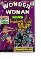 Wonder Woman 160 1st Cheetah DR Psycho VG+ 1966 Glossy