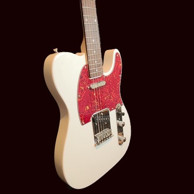 Telecaster   Guitar by Southwest Acoustics /White/Vintage Pickups-Damaged Heel