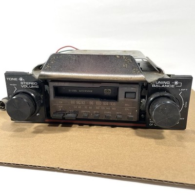 Vintage Alpine Car Radio Stereo 7124 AM/FM/Cassette, For Parts -READ