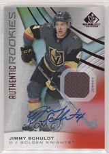 2019 Upper Deck SP Game Used Authentic Rookies Red Jersey Jimmy Schuldt Auto 3x1