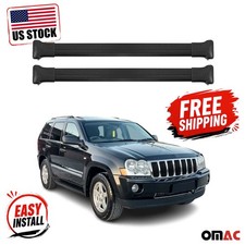 Portaequipajes barras transversales portaequipajes portaequipajes para Jeep Grand Cherokee 2005-2010 negro