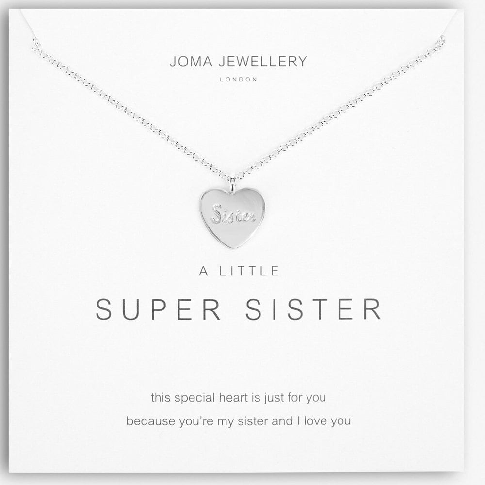 Joma Jewellery A Little Super Sister Necklace 5276