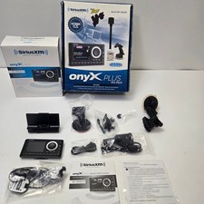 Sirius XM Onyx Plus Radio Car Kit SXPL1 Power Cords Manual Dock