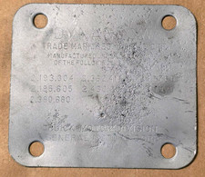 1954-1956 Buick Dynaflow Inspection Cover Plate