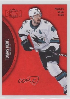 2021-22 Skybox Metal Universe PMG Red 92/100 Tomas Hertl #69 0q7