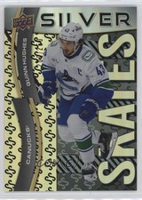 2024 Upper Deck Extended Series Silver Skates Gold /250 Quinn Hughes #SS-25 0z3q