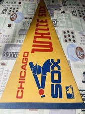 Vintage Chicago White Sox 1980s Retro Pennant 