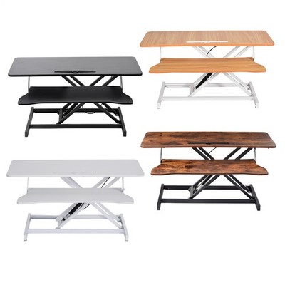 37'' Standing Desk Converter - Height Adjustable Office Desk Riser