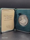 1992 Columbus 500th Anniversary The Discovery of America. 1 OZ.999 Silver
