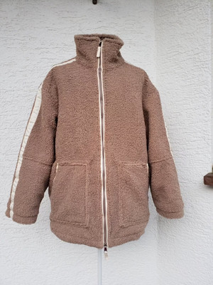 Warme Patchwork Teddyjacke Gr.40 - NEU