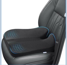 Anzhixiu Elevated Car Seat Cushion For Improved View Reduces Lower Back Pre...