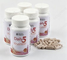 5 Bottles Doctors' Preferred Daily5 Nutritionalal Supplement 90 Vegan Capsules