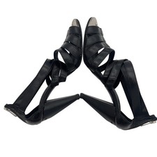 Sandales Miss Sixty En Cuir Blanc Cassé - NILDA - Talons Hauts - Taille 38