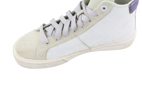 DIESEL S-Mydori ML W Women Sneakers EU36 White Leather Mid Top Lace Up RRP€220 - Picture 12 of 12