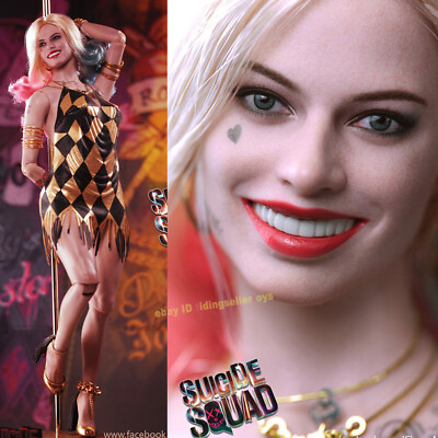 Figurine Hot Toys Harley Quinn – Suicide Squad, échelle 1/6, Avec Batte
