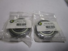 R10 ZZ 0.625" ID x 1.375" R10-ZZ 1 Row Double Shield Radial Ball Bearing QTY 2