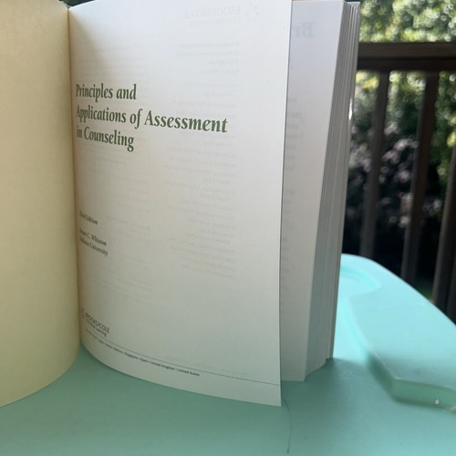 Principles and Applications of Assessment in Counseling by Susan C. Whiston... - 第 9/15 張圖片