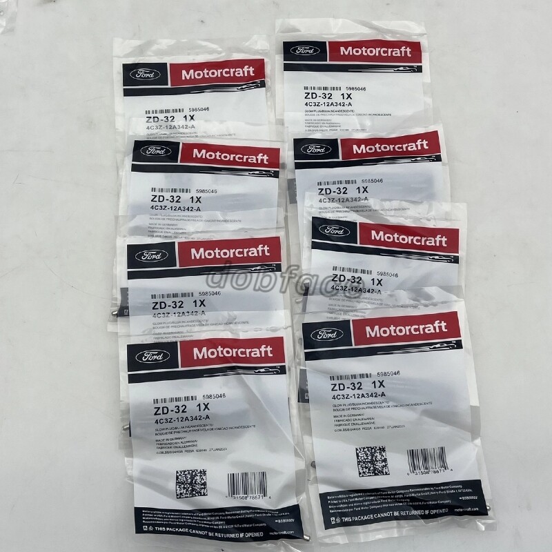 8 ZD-32 Glow Plug Fits For Motorcraft Ford 4C3Z12A342A replaces ZD-13