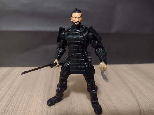 3.75" 3 3/4 1:18 Custom Figure Black Samurai Shogun Star MARVEL UNIVERSE SCALE - Picture 6 of 17