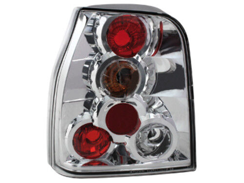 TAIL LIGHTS CLEAR GLASS FITS VW LUPO SEAT AROSA CHROME NEW - Picture 1 of 1